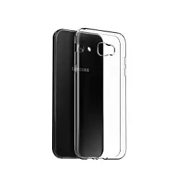 Чехол-накладка для Samsung Galaxy A3 (2017) SM-A320 силиконовый (прозрачный)