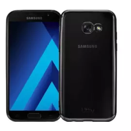 Чехол-накладка для Samsung Galaxy A3 (2017) SM-A320 силиконовый (черный)