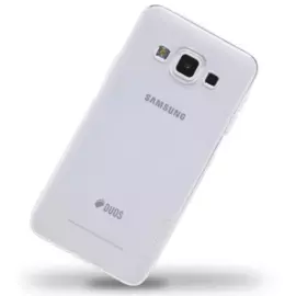 Чехол-накладка для Samsung Galaxy A3 SM-A300 силиконовый (прозрачный)