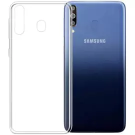 Чехол-накладка для Samsung Galaxy A60 (2019) силиконовый (прозрачный)