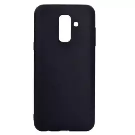 Чехол-накладка для Samsung Galaxy A6 (2018) SM-A600 силикон (черный)
