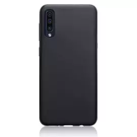 Чехол-накладка для Samsung Galaxy A70 (2019) SM-A705 силиконовый (черный)