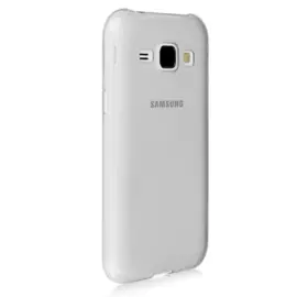Чехол-накладка для Samsung Galaxy J1 (2016) SM-J120 силиконовый (прозрачный)