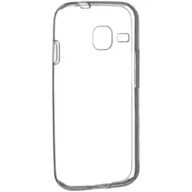 Чехол-накладка для Samsung Galaxy J1 (J100 / J110) силикон пластик (прозрачный)