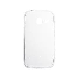 Чехол-накладка для Samsung Galaxy J1 Mini SM-J105 силиконовый (прозрачный)