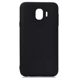Чехол-накладка для Samsung Galaxy J4 (2018) SM-J400 силикон (черный)