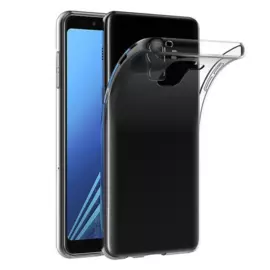 Чехол-накладка для Samsung Galaxy J6 (2018) SM-J600F силиконовый (прозрачный)