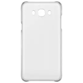 Чехол-накладка для Samsung Galaxy J7 SM-J700 силикон пластик (мятный/прозрачный)