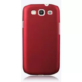 Чехол-накладка для Samsung Galaxy S3 / S3 Duos / S3 Neo пластик (красный)