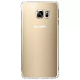 Чехол-накладка для Samsung Galaxy S6 силиконовый с бампером (gold)