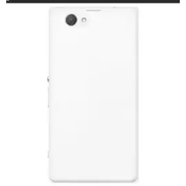 Чехол-накладка для Sony Xperia Z3 Compact силиконовый (прозрачно-черный)