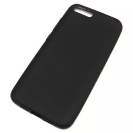 Чехол-накладка для Xiaomi Mi6 силиконовый (черный)