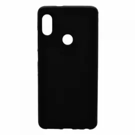 Чехол-накладка для Xiaomi Redmi Note 5 силиконовый (черный)