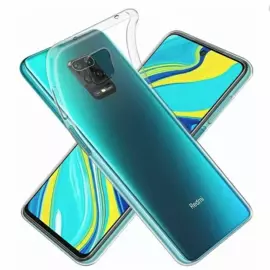 Чехол-накладка для Xiaomi Redmi Note 9 силиконовый (прозрачный)