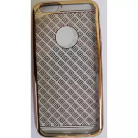 Чехол-накладка Double Color Series для Apple iPhone 6/6S силиконовый (вид 5) рамка Space Grey