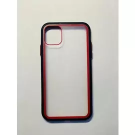 Чехол-накладка FaisON Modish Series для Apple iPhone 11 пластик/силиконовые края (черный)