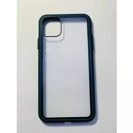 Чехол-накладка FaisON Modish Series для Apple iPhone 11 Pro Max пластик/силиконовые края (зеленый)