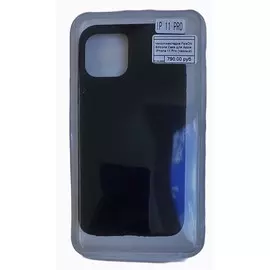 Чехол-накладка FaisON Silicone Case для Apple iPhone 11 Pro (черный)