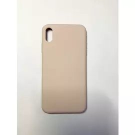 Чехол-накладка FaisON Silicone Case для Apple iPhone XS Max (розовый песок)