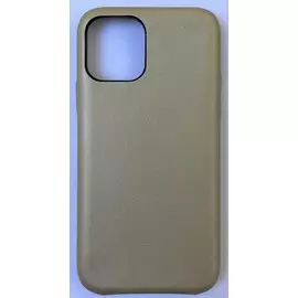 Чехол-накладка FaisON SKIN Series для iPhone 11 Pro кожаный (бежевый)