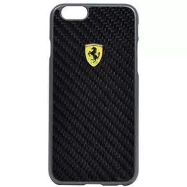 Чехол-накладка Ferrari Formula One Hard Carbon для Apple iPhone 6 Plus/6S Plus (Black)