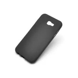 Чехол-накладка Fono для Samsung Galaxy A7 (2017) SM-A720 силиконовый матовый (черный)