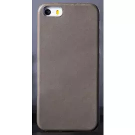 Чехол-накладка Hoco Flash Series для Apple iPhone SE/5S/5 кожаный серый