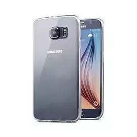 Чехол-накладка Hoco Light Series для Samsung Galaxy S6 Edge (G925F) силиконовый (прозрачно-черный)