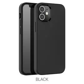 Чехол-накладка Hoco Pure Series для Apple iPhone 12 Mini силикон (черный)