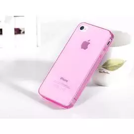 Чехол-накладка Hoco Ultra Thin Case для Apple iPhone 4/4S (розовый)