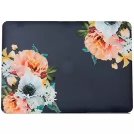 Чехол-накладка i-Blason HardShell Case для Macbook Air 13" (2018) пластиковый (flowers)