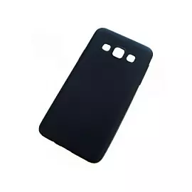 Чехол-накладка i-Zore для Samsung Galaxy A3 SM-A300 силиконовый (черный)