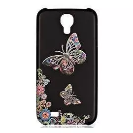 Чехол-накладка iPsky для Samsung i9500 Galaxy S4 пластиковый/стразы (вид1)