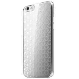 Чехол-накладка Itskins KROM для Apple iPhone 6/6S пластиковый серебристый