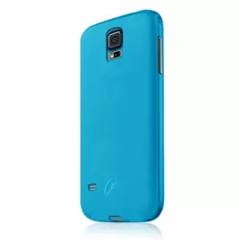 Чехол-накладка Itskins ZERO 0.3mm для Samsung Galaxy S4 mini пластик (голубой)