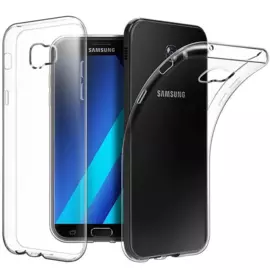 Чехол-накладка j-case 0.5mm THIN для Samsung Galaxy A3 (2017) SM-A320 силикон (прозрачный)