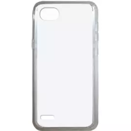 Чехол-накладка Jeck Case для LG Q6/Q6 Plus силиконовый (прозрачный)