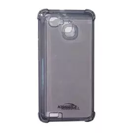 Чехол-накладка Jekod/KissWill для Huawei Ascend G8 Mini силиконовый (прозрачно-черный)