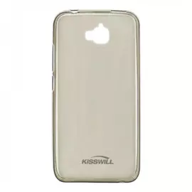 Чехол-накладка Jekod/KissWill для Huawei Ascend Y5 силиконовый (прозрачно-черный)
