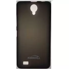 Чехол-накладка Jekod/KissWill для Lenovo A3800D / A3600D силиконовый (прозрачно-черный)