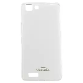 Чехол-накладка Jekod/KissWill для Lenovo A6600 / A6600 Plus / A6800 силиконовый (прозрачно-белый)