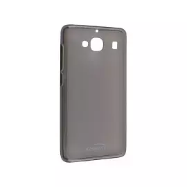 Чехол-накладка Jekod/KissWill для Xiaomi Mi 4i / Mi 4C силиконовый матовый (прозрачно-черный)
