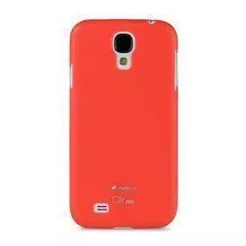Чехол-накладка Melkco Air TRU для Samsung Galaxy S4 силикон (красный)