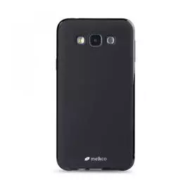 Чехол-накладка Melkco Poly Jacket TPU для Samsung Galaxy E5 SM-E500 (матовый/силиконовый) (черный)