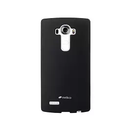 Чехол-накладка Melkco Poly Jacket TPU для LG G4 H818P (силиконовый) (черный)