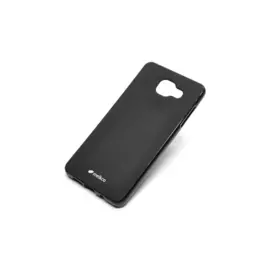 Чехол-накладка Melkco Poly Jacket TPU для Samsung Galaxy A8 (2016) (матовый/силиконовый) (черный)
