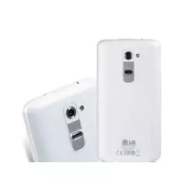 Чехол-накладка Melkco Poly Jacket TPU для LG G2 силиконовый (прозрачно-белый)