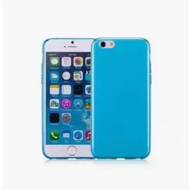 Чехол-накладка Momax Hello Clear Twist для Apple iPhone 6/6S пластиковый голубая