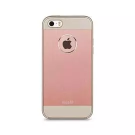 Чехол-накладка Moshi iGlaze для Apple iPhone SE/5S/5 (розовый)