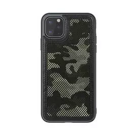Чехол-накладка Nillkin Camo Cover Case для Apple iPhone 11 Pro Max силикон (черный)